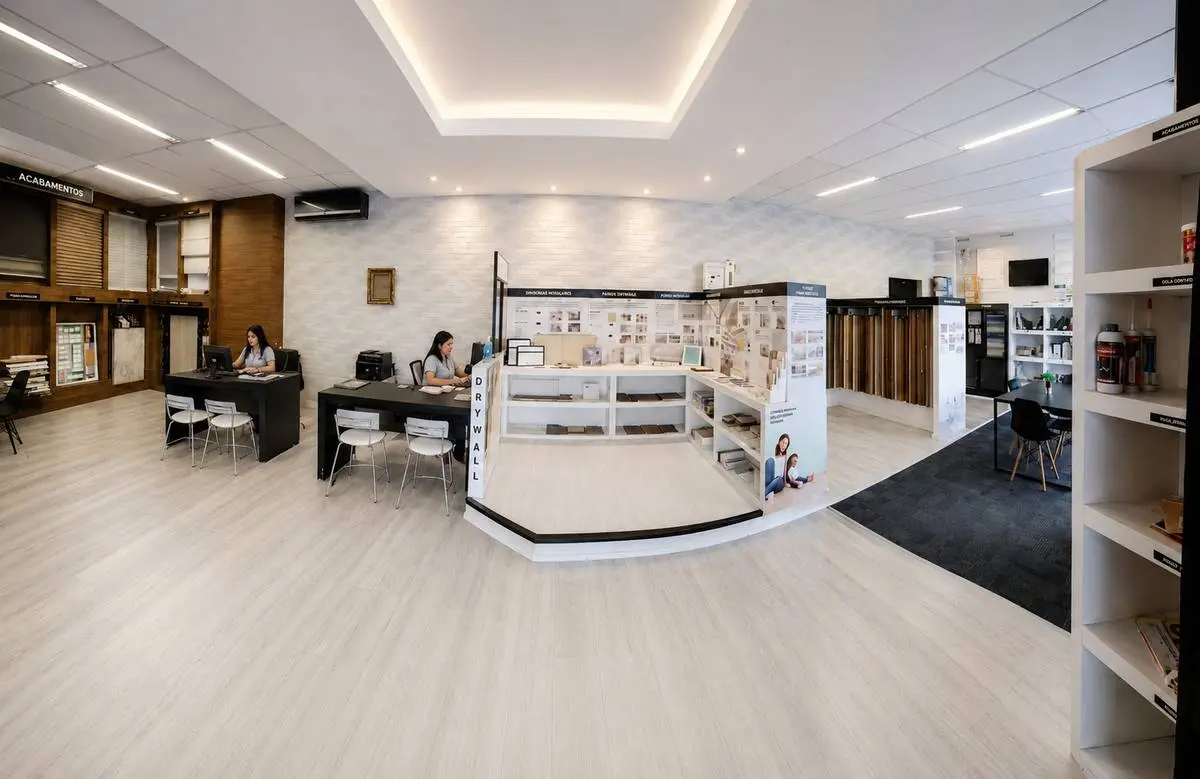 Loja com showroom físico